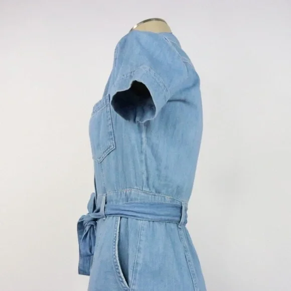 CURRENT/ELLIOTT The Jackie Denim Dress - Picture 4 of 8